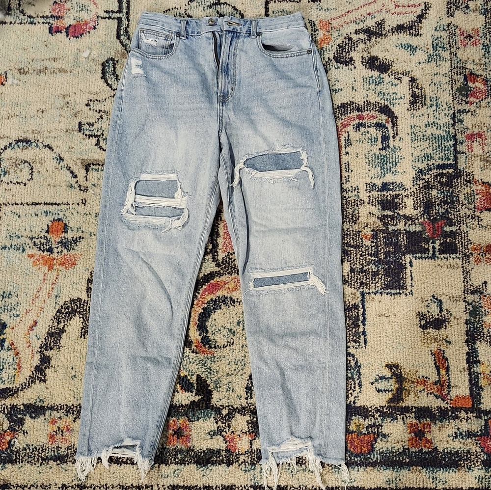 American eagle curvy mom jeans